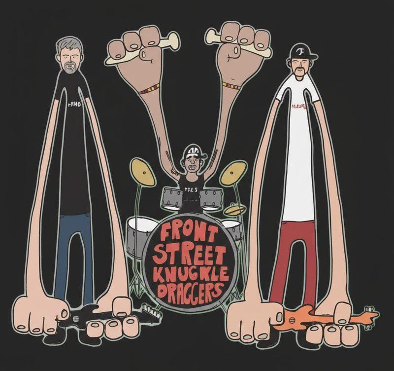 Front Street Knuckle Draggers vinyl cover